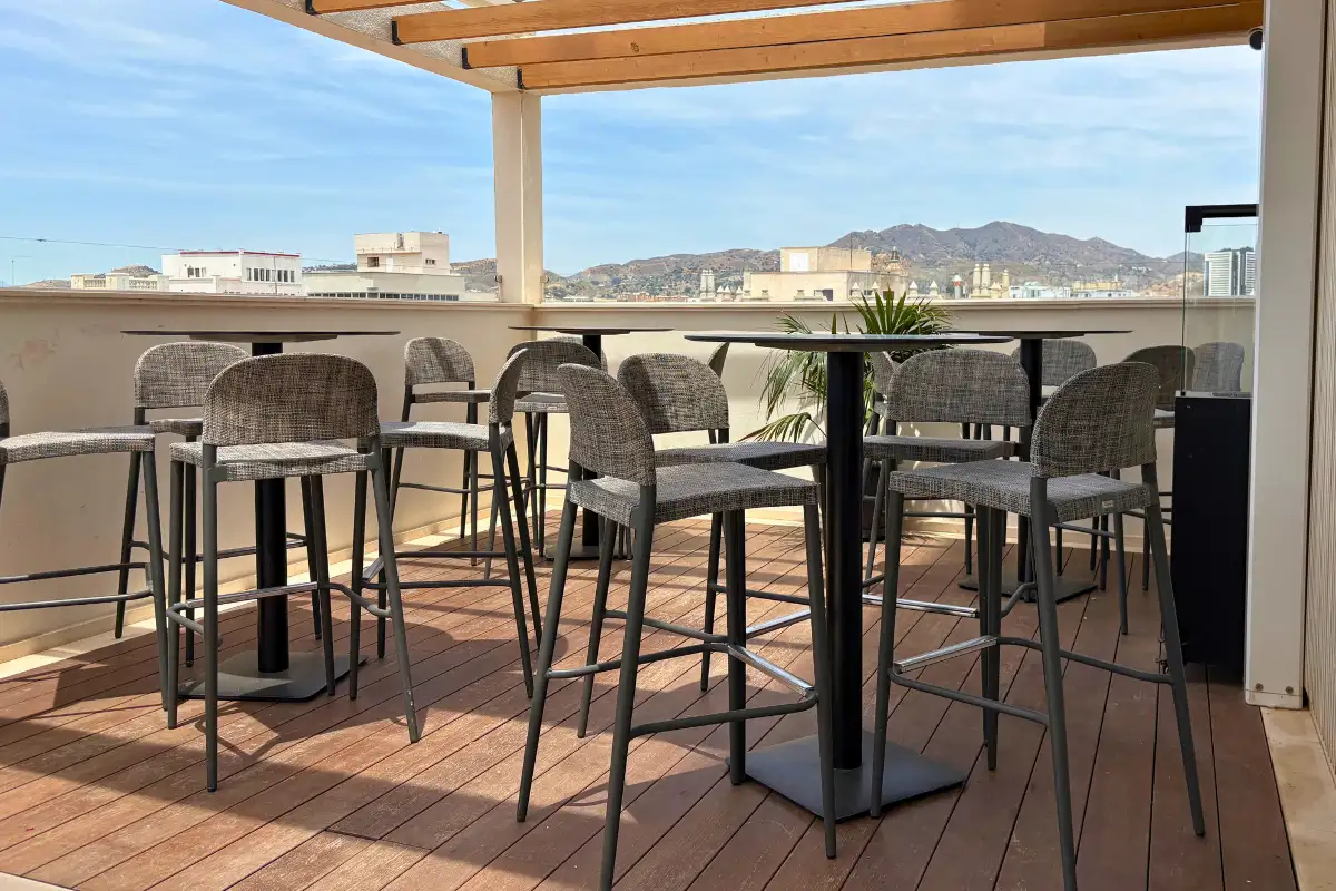 SOHO Boutique Equitativa Rooftop Bar in Malaga
