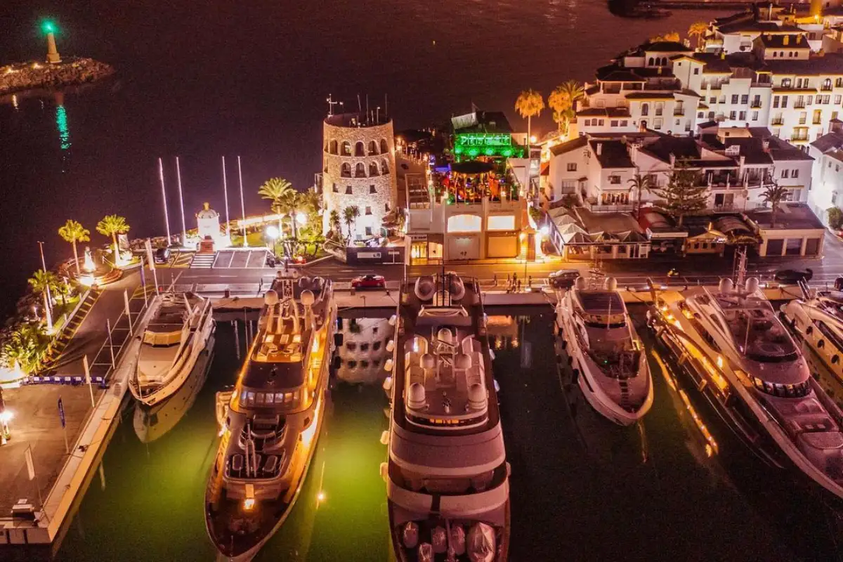 Pangea Rooftop Bar in Puerto Banus, Marbella