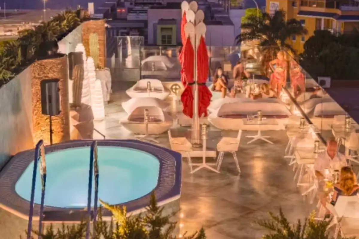 Space Monkey Rooftop Bar in Torremolinos